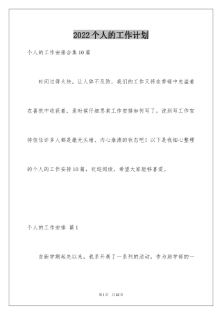 2024个人的工作计划_12