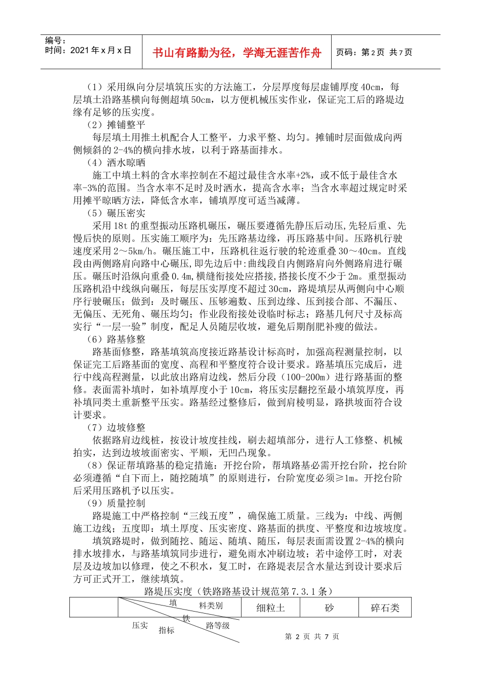 张集站路基施工技术交底1_第2页