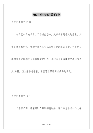 2024中考优秀作文_31