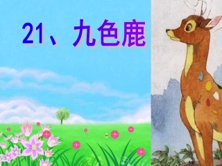 九色鹿课件1