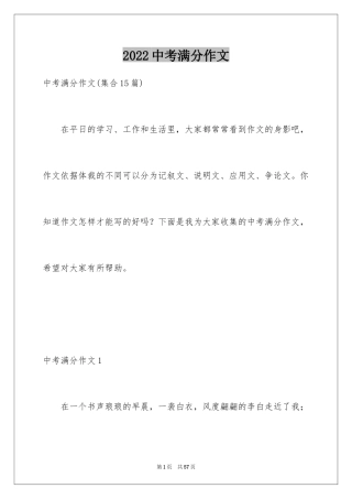 2024中考满分作文_368