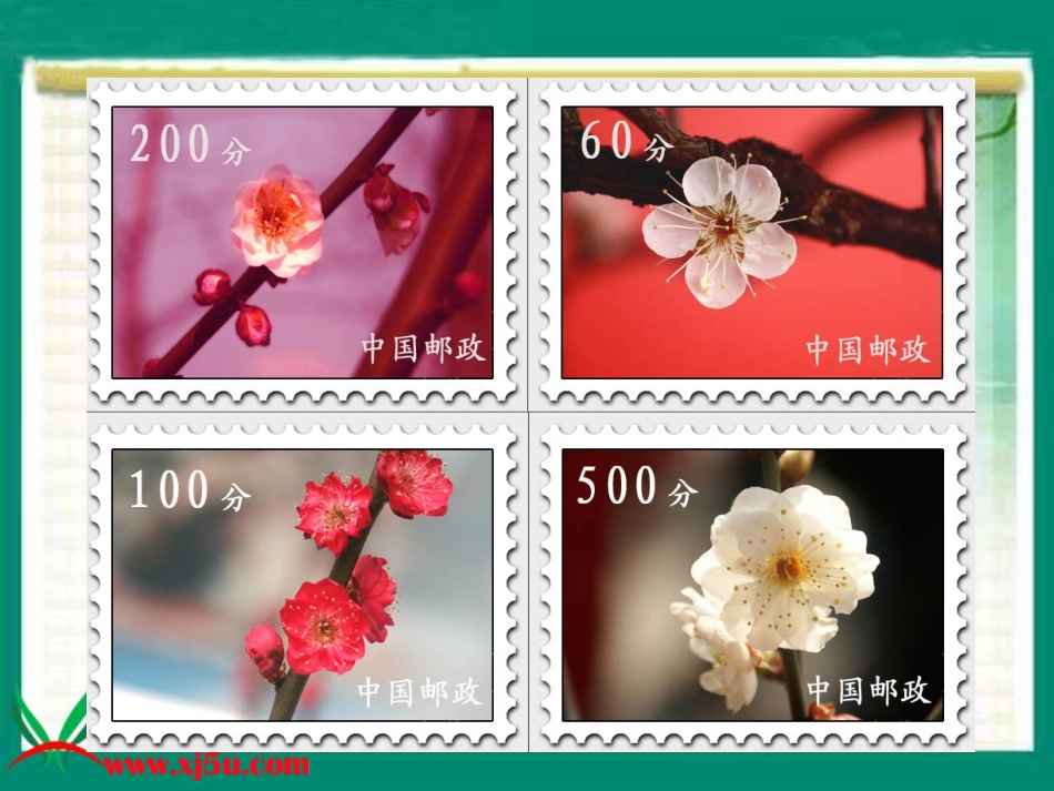 北师大版数学四年级下册《邮票的张数》课件_第3页