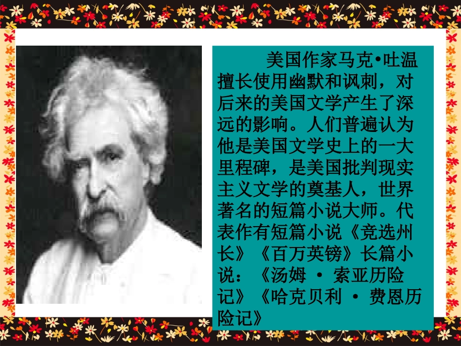 汤姆索亚历险记课件_第3页