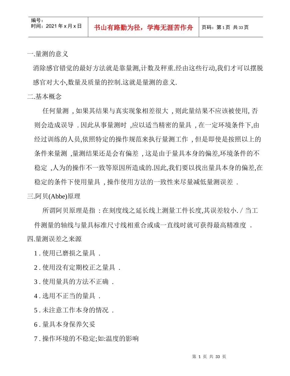 MSA量测的意义及基本概念_第1页