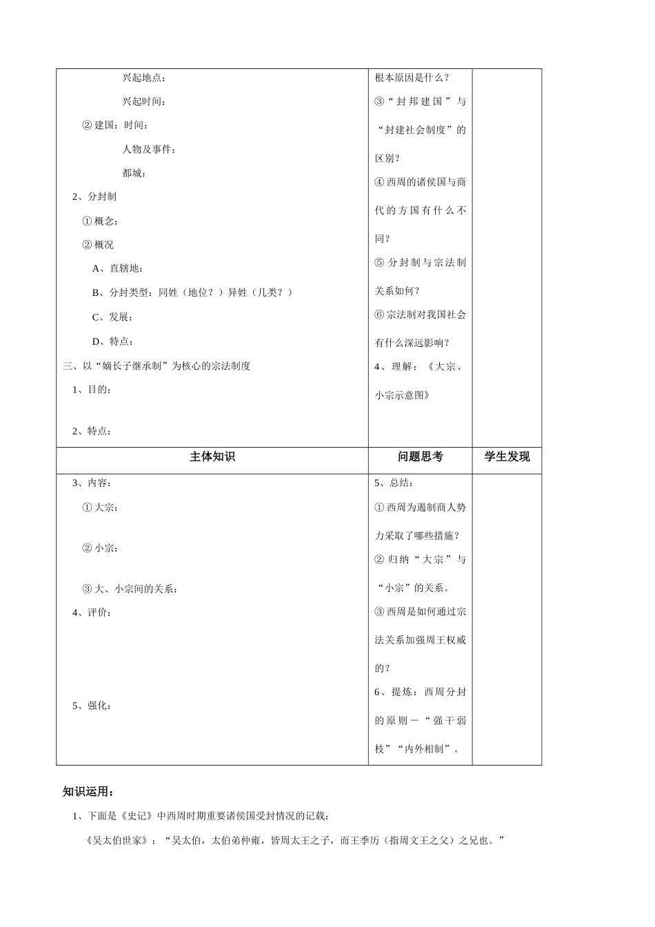 高中历史全套学案岳麓版必修一_第2页