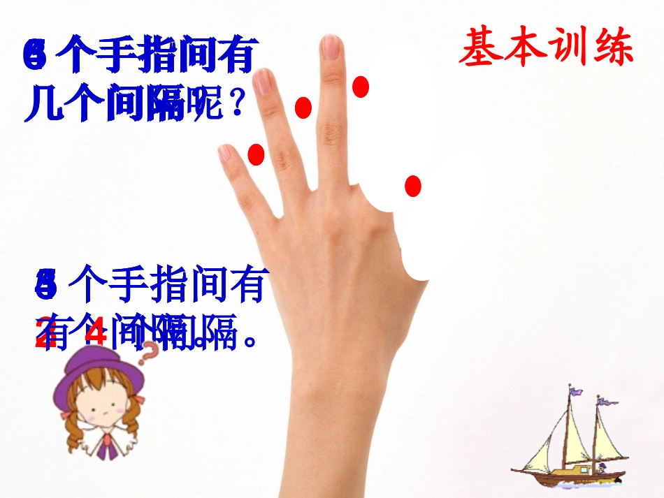 人教版四年级数学下册第八单元数学广角《植树问题_2014-5-19_第1页