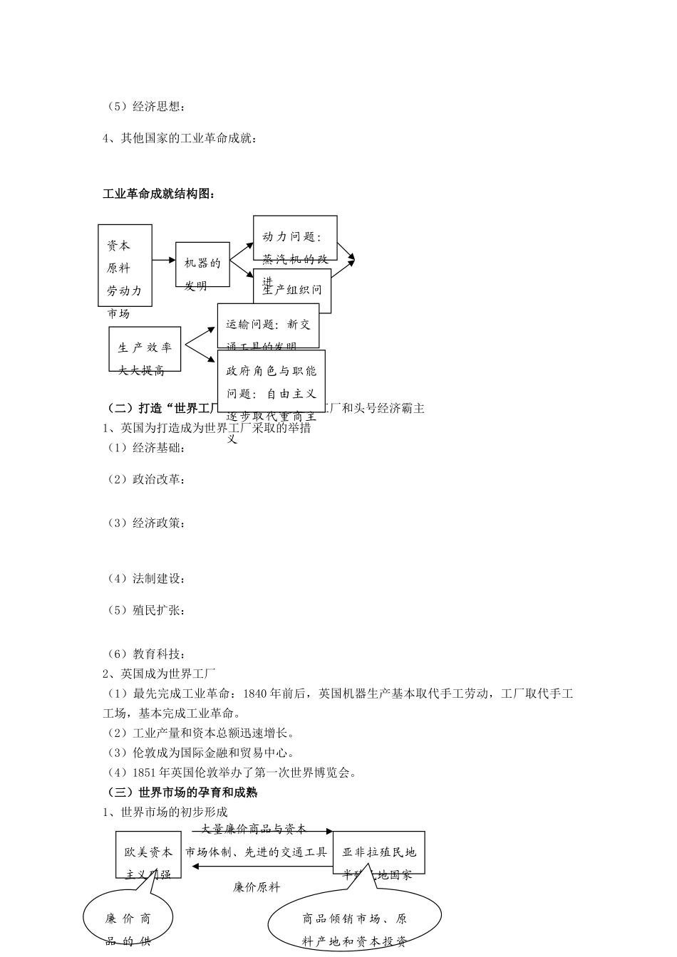 河北省唐山市开滦第二中学高中历史 蒸汽的力量精品学案 人民版必修2_第2页