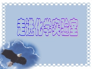《走进化学实验室》课件
