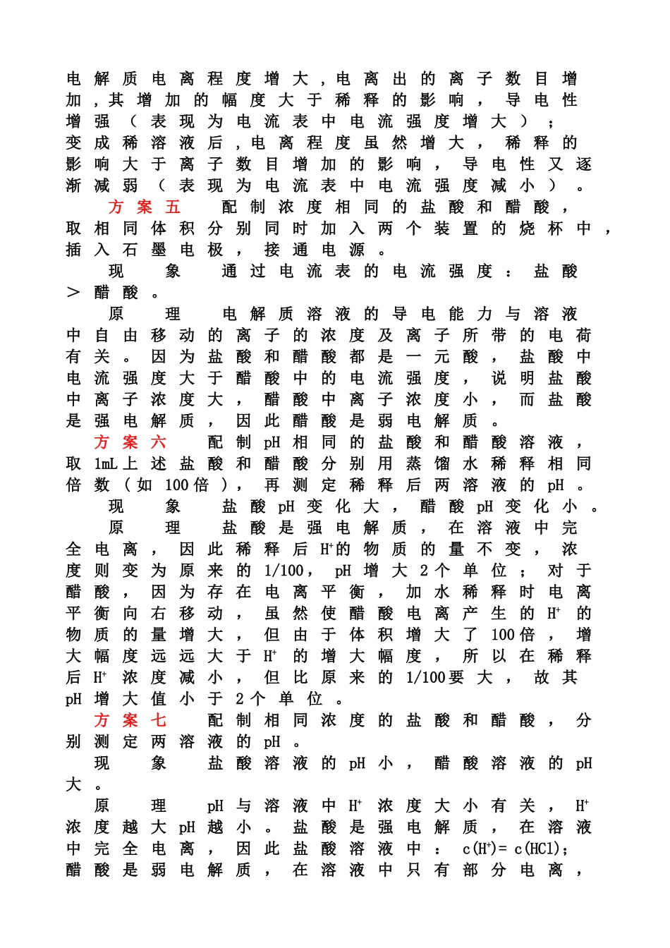 确定醋酸是弱电解质的几种实验方法_第2页