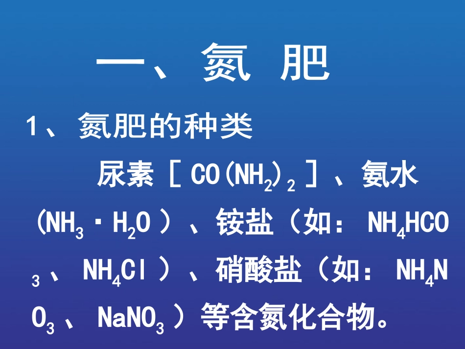 课题2　化学肥料1_第3页
