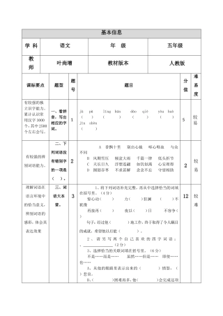 一致性分析对照表（叶尚增）