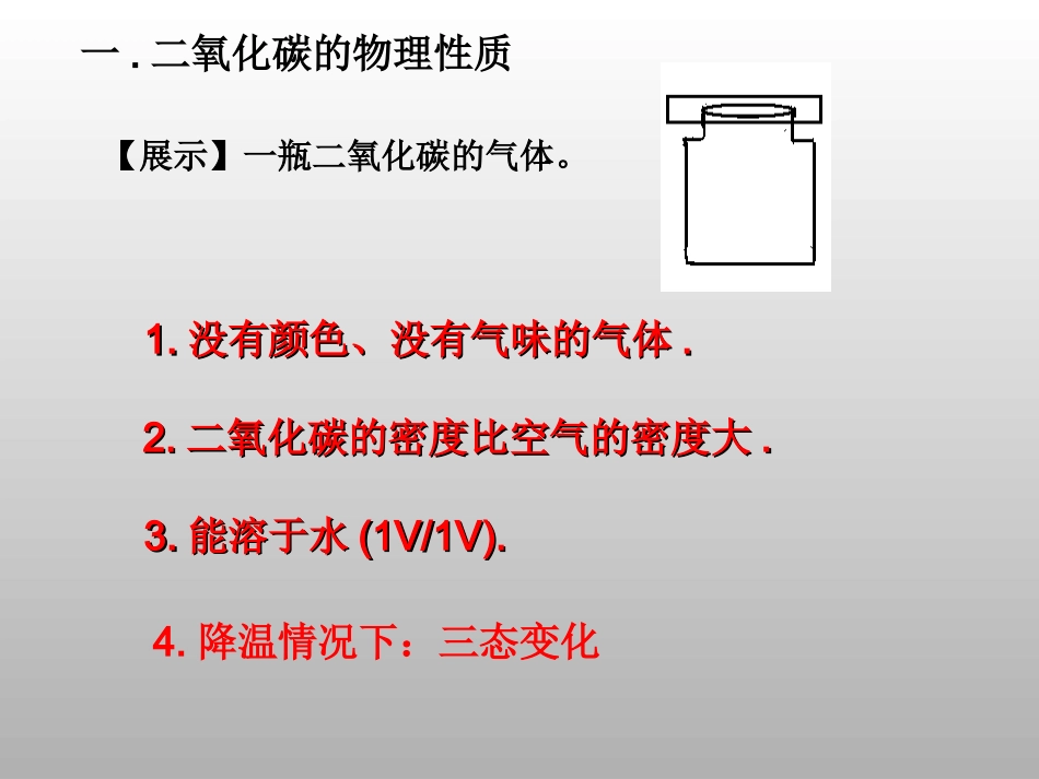 二氧化碳的性质与用途_第3页