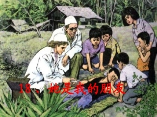 她是我的朋友(新课件)
