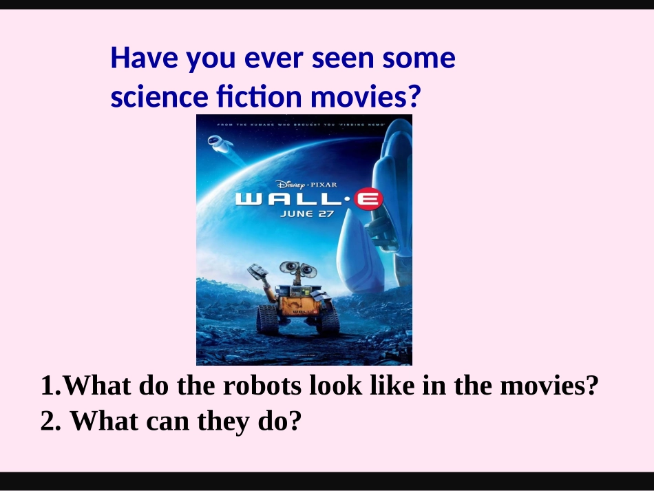 八年级英语上册_Unit_7_Will_people_have_robots_Section_A_1课件_(新版)人教新目标版_第3页