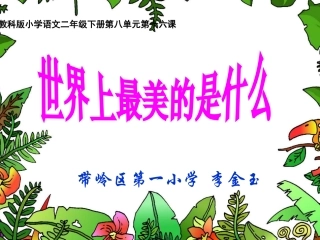 世界上最美的是什么 (3)
