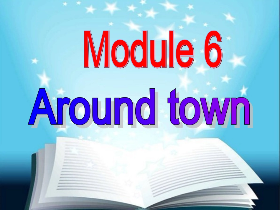 外研版七年级下册Module6Unit3_第2页