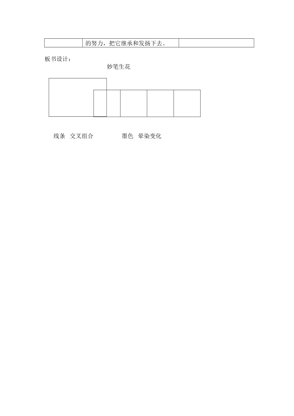 小学美术四年级下册《妙笔生花》教案_第3页