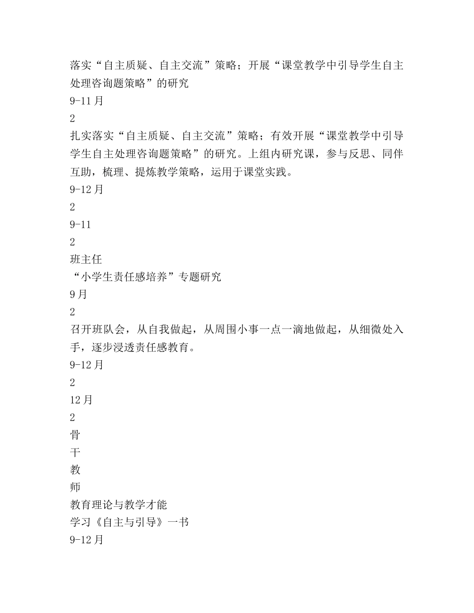 ~学年度教师个人研修参考计划 _第3页