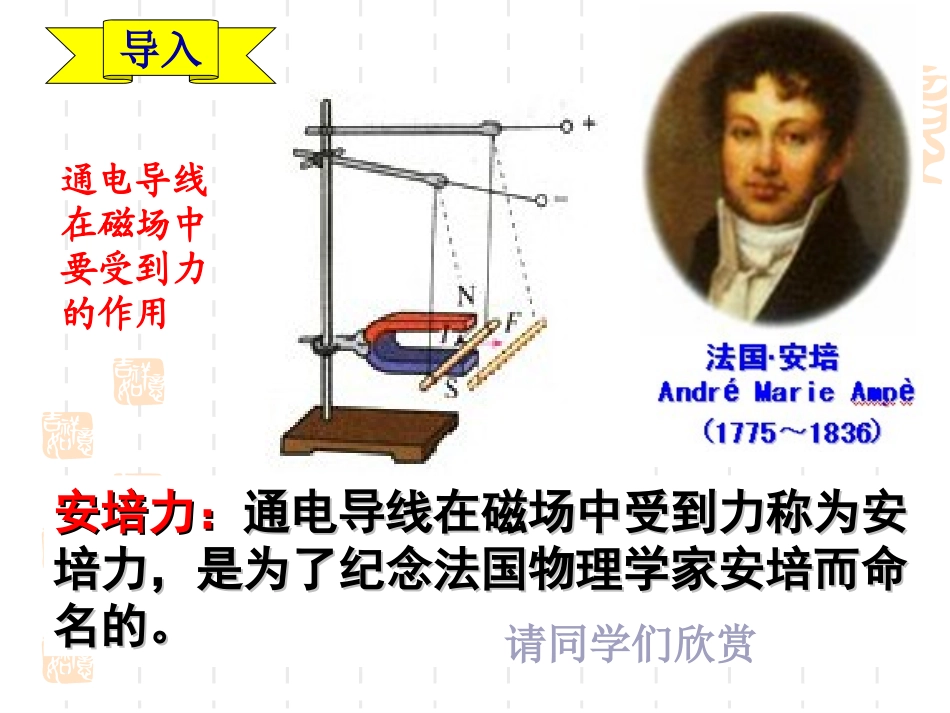 磁场对通电导线的作用力1_第2页
