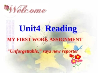高中英语必修5Unit4Makingthenews-Reading课件（人教新课标）