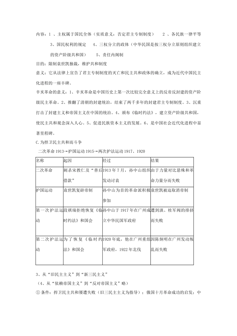 高中历史 第四单元 亚洲觉醒的先驱2学案 新人教版选修4-新人教版高二选修4历史学案_第2页