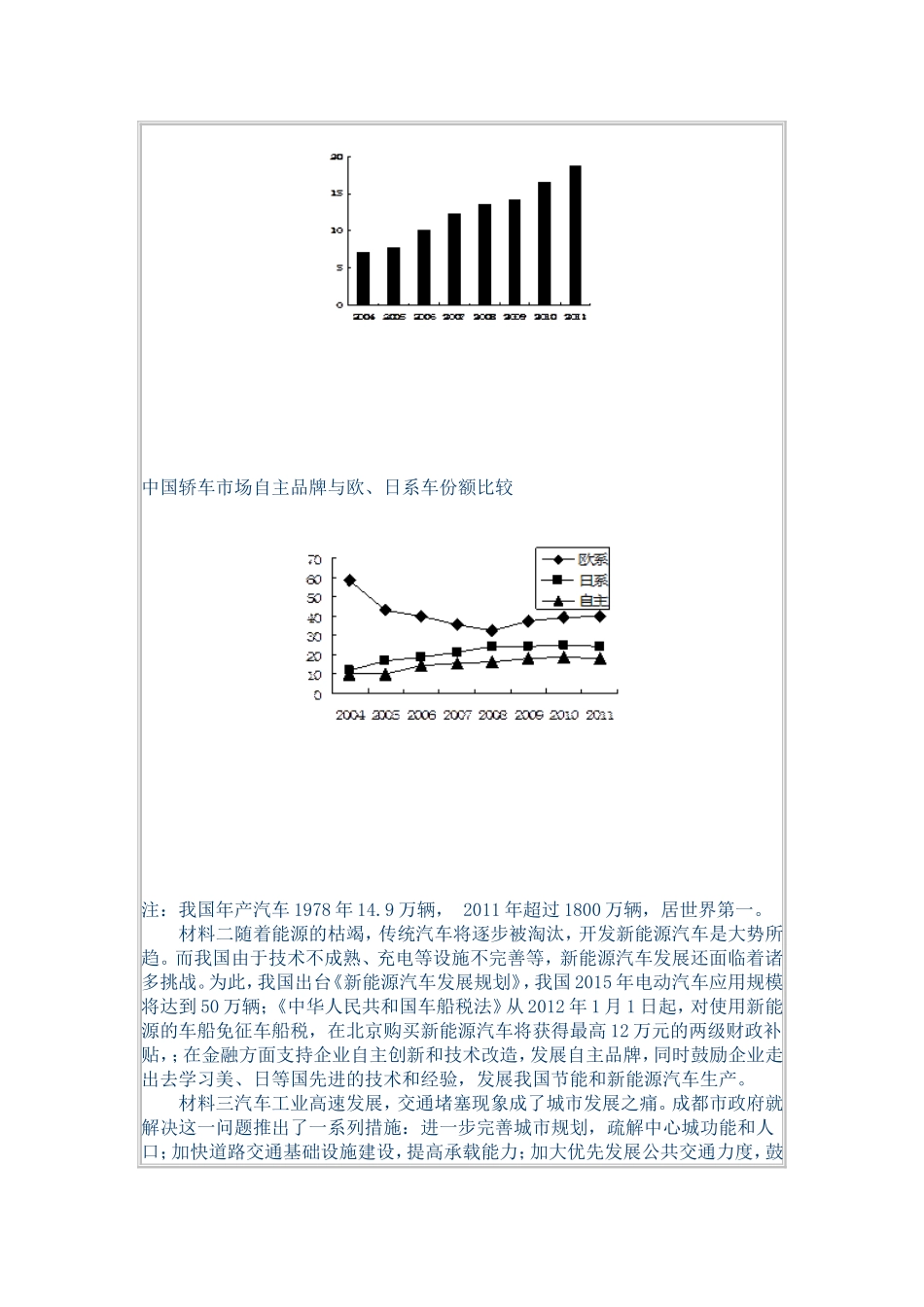 德阳2013级期末考试题_第3页