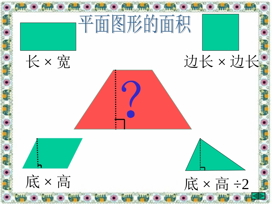 五年级上册北师大版数学梯形的面积课件_第3页