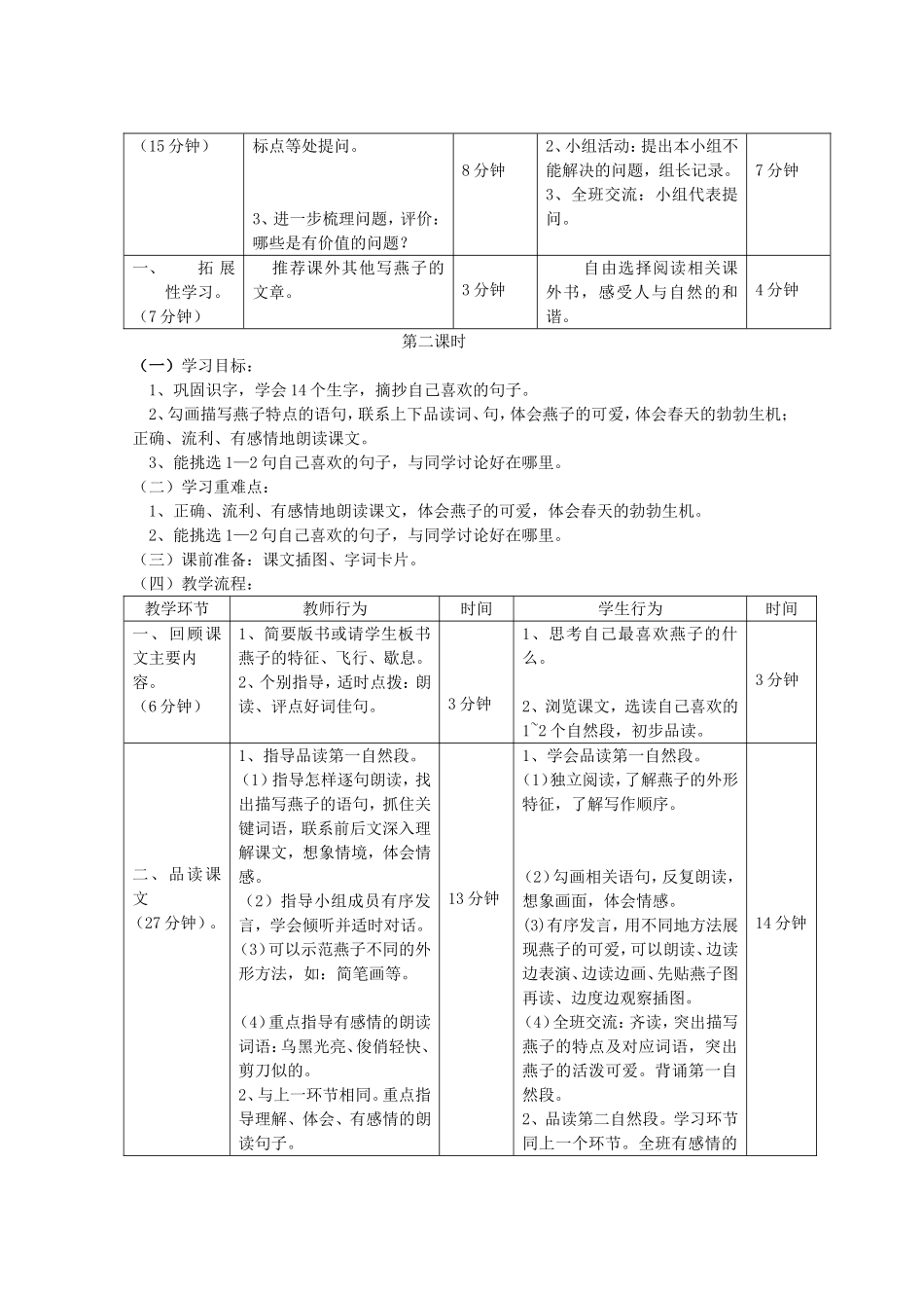 《1、燕子》_第2页