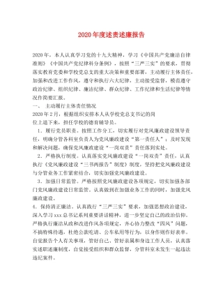 2024年度述责述廉报告 