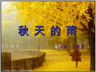 秋天的雨（第二课时）