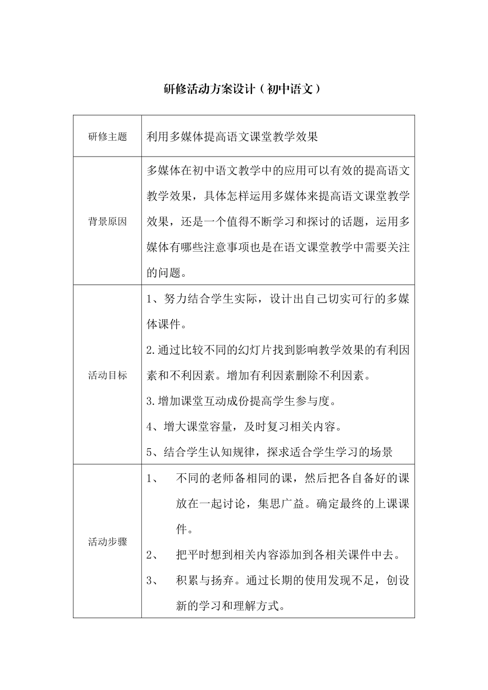 运用多媒体提高语文课堂教学效果_第1页