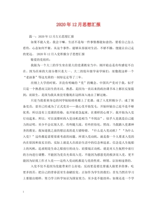 2024年12月思想汇报(2) 