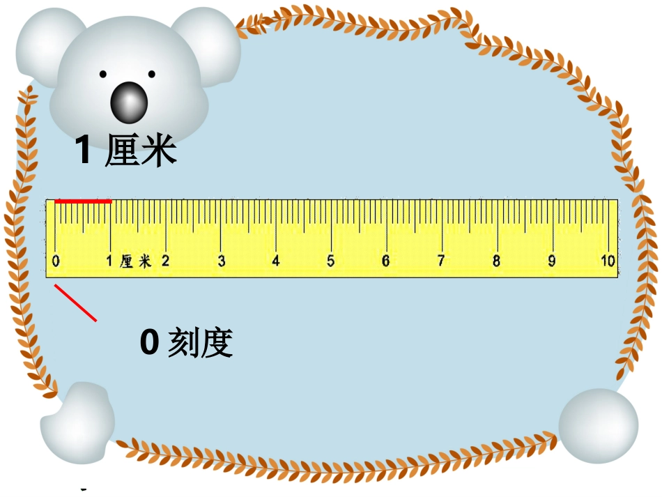 小学二年级数学课件_认识厘米和用厘米量_第2页