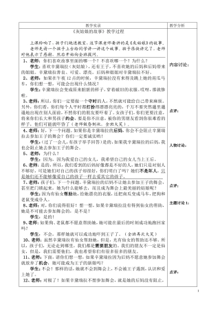 美国小学语文课“灰姑娘”教学
