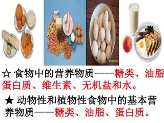 【PPT】基本营养物质(必修2)