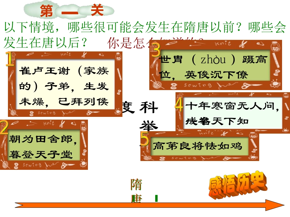 初中一年级历史下册第一单元繁荣与开放的社会第4课昂扬进取的社会风貌第一课时课件_第3页