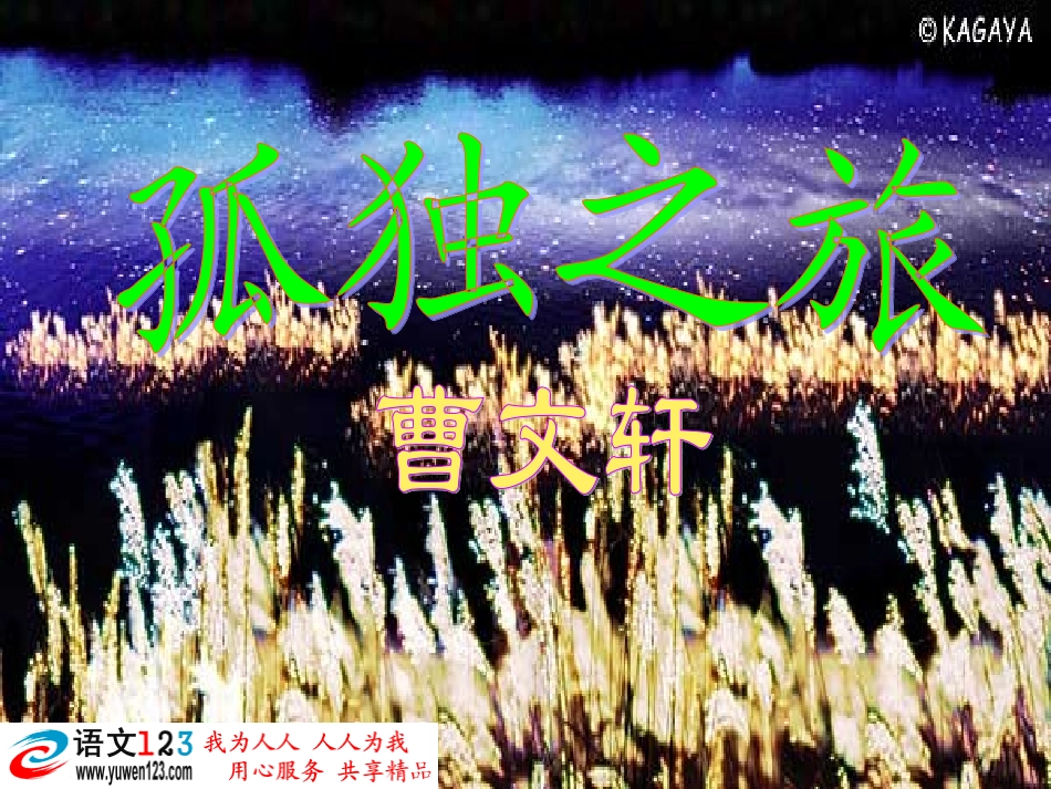 孤独之旅课件_第2页