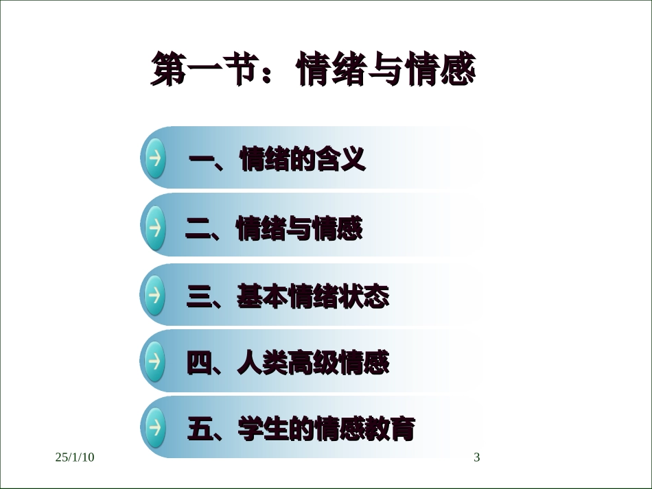 心理学课件第六章情意的过程_第3页