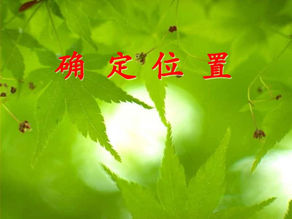 确定位置课件_第1页