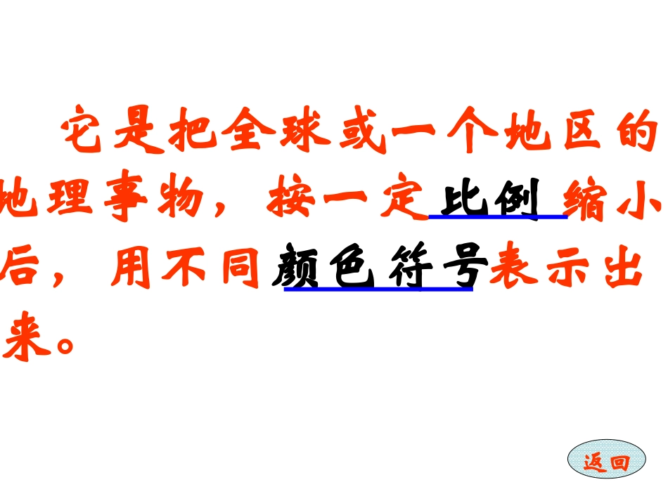 地理：中图版七年级上册第一章第三节地图（课件）_第3页
