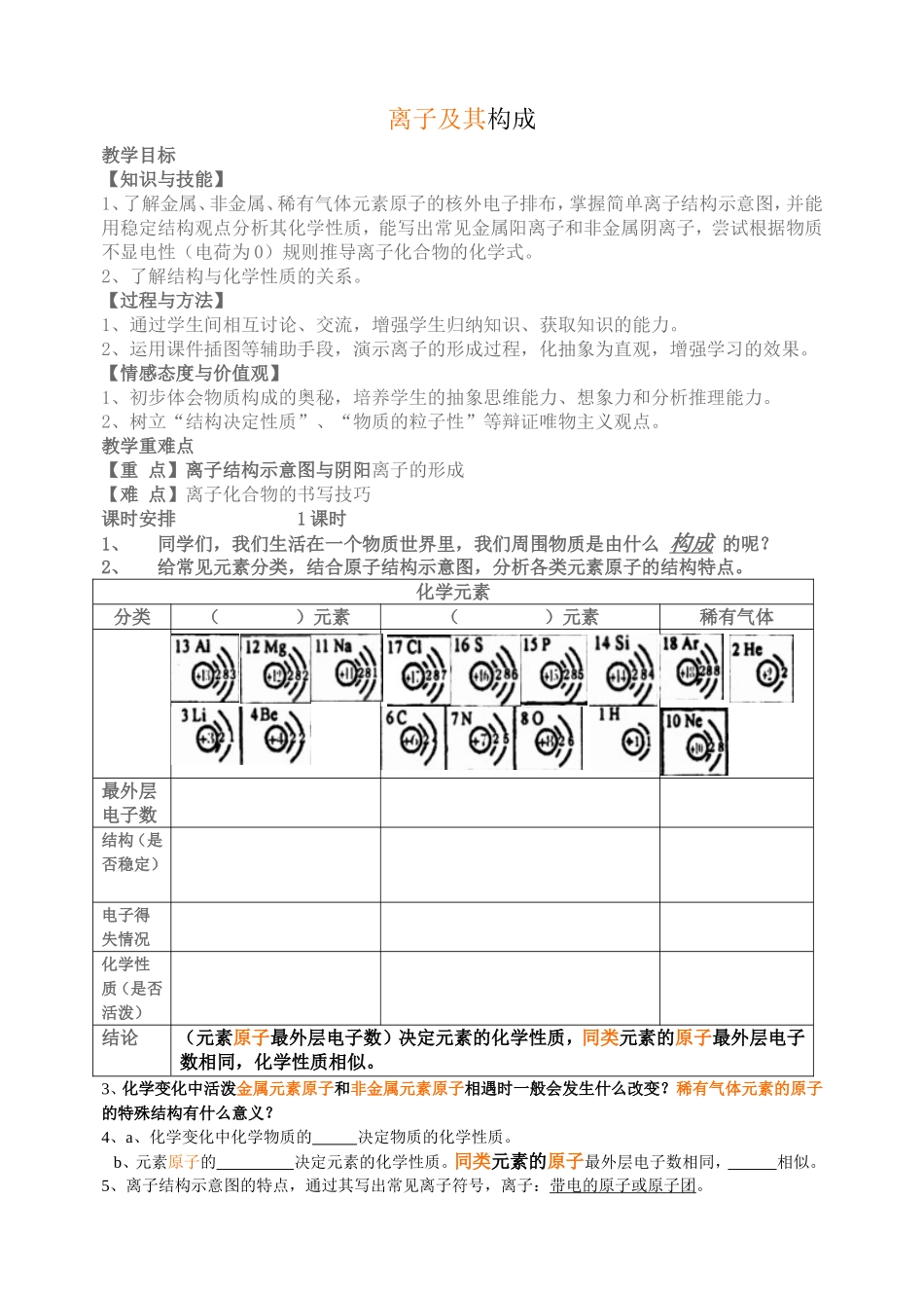原子的构成学案2_第1页