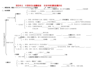 江苏省溧阳市高中历史 第11课 经济建设的发展和曲折学案 新人教版必修2