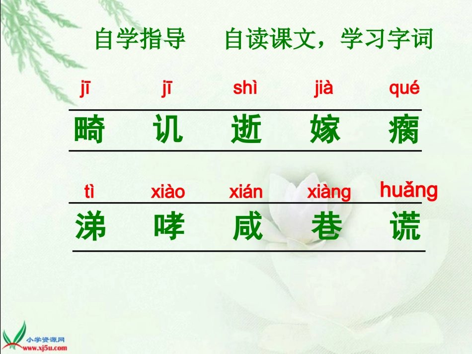 北师版语文六年级下册《我看见了大海》PPT课件_第3页