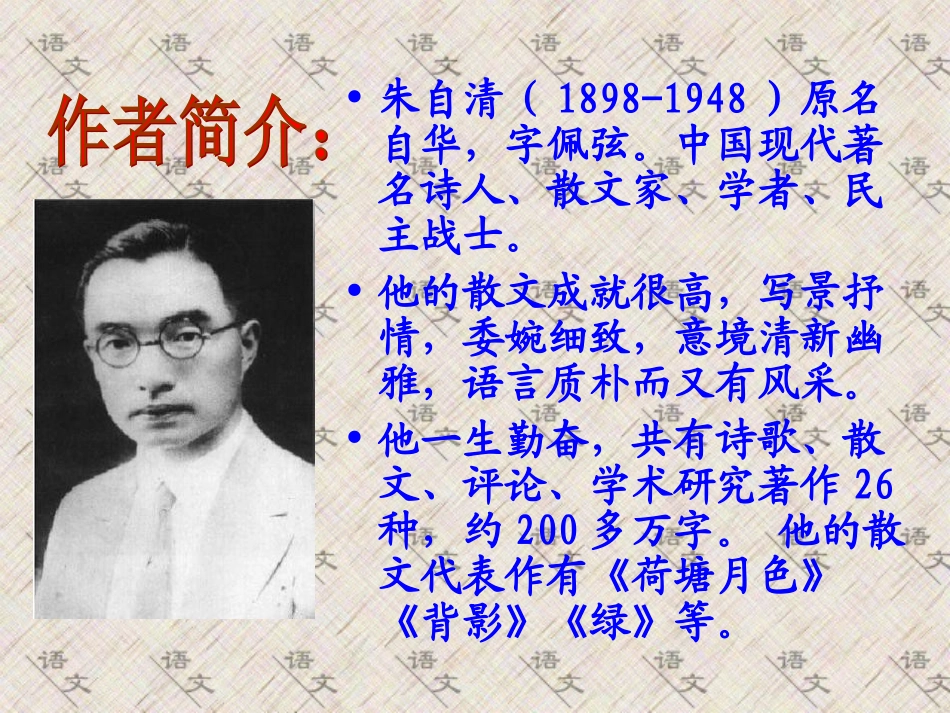 六年级语文《匆匆》课件_第3页