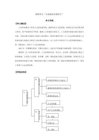 选修二第四单元从来就没有救世主（岳麓版）