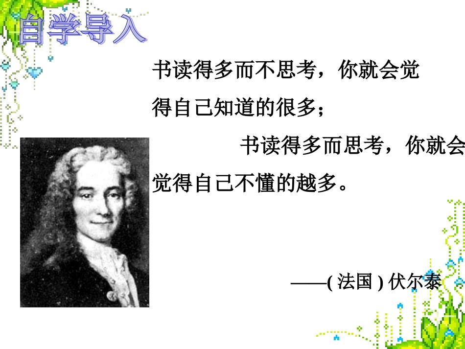 纪念伏尔泰课件_第2页