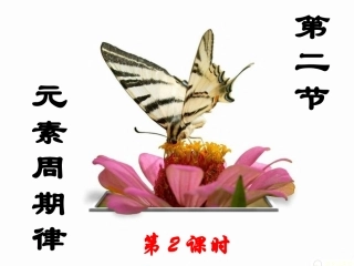 元素周期律第2课时