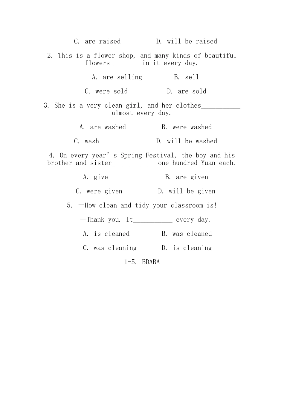 一般现在时被动语态学习三要素_第3页