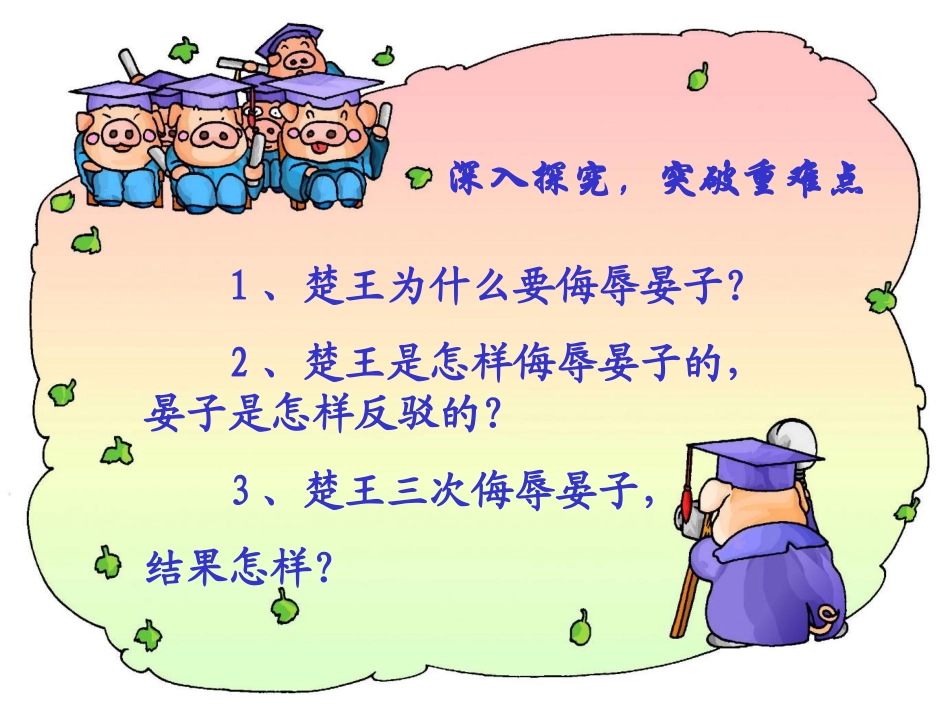 晏子使楚演示课件_第3页