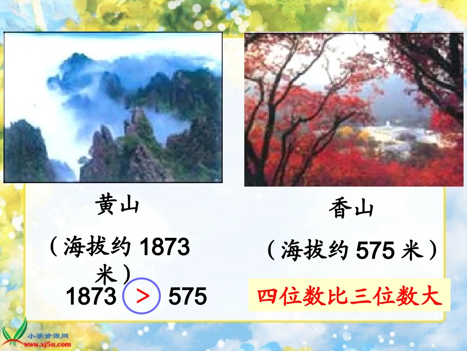 北师大版数学二年级下册《比一比》课件_第2页